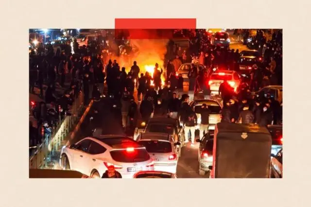 خرج إيرانيون إلى الشوارع قبل بدء الحرب