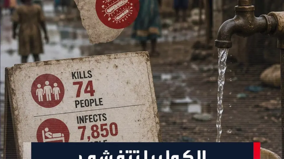 وباء الكوليرا يفتك بعدة دول أفريقية خلال العام الجاري